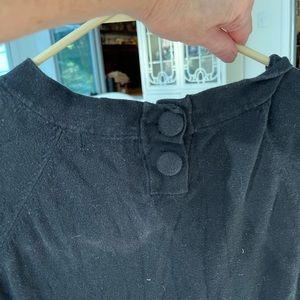 Merona size M short sleeve black dress